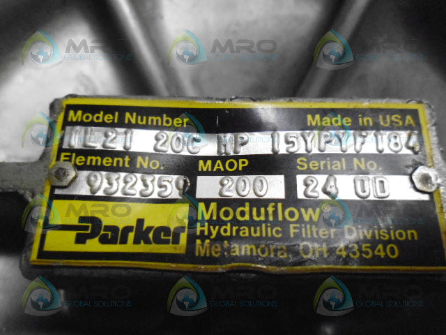 PARKER IL2120CMP15YPYF184 MODUFLOW *USED*