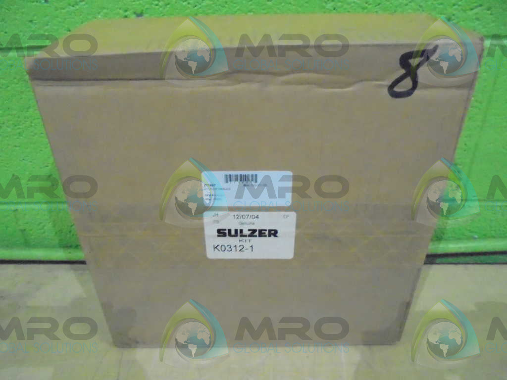 GENUINE SULZER K0312-1 KIT *FACTORY SEAL*