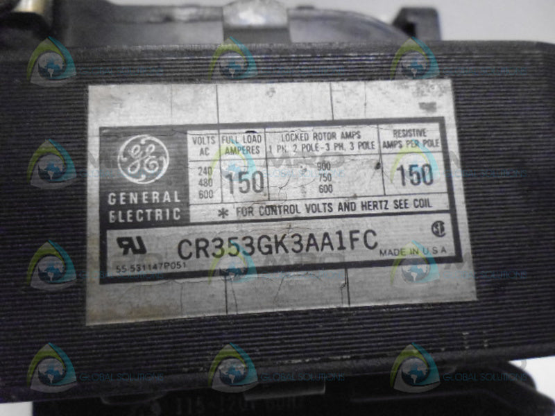 GENERAL ELECTRIC CR353GK3AA1FC STARTER *USED*