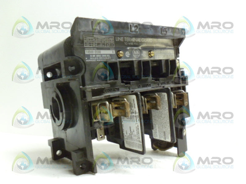 ALLEN BRADLEY 1494V-DS60 SER A LINE TERMINAL GARD  UNMP