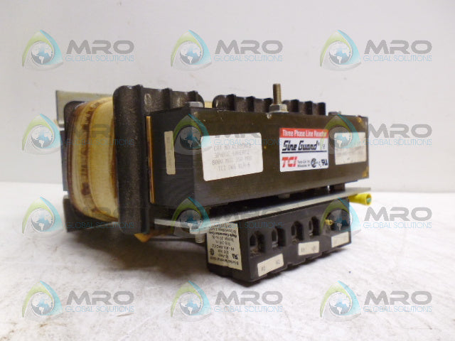 TCI KLR35ATB 3 PHASE LINE REACTOR *USED*