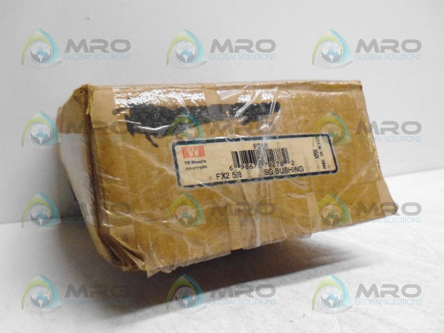 TB WOODS F258FX25/8 SG BUSHING *NEW IN BOX*