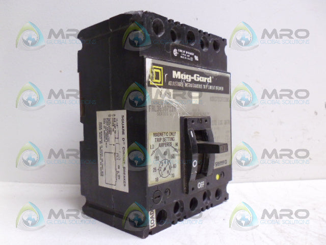 SQUARE D FAL3600712M CIRCUIT BREAKER *USED*