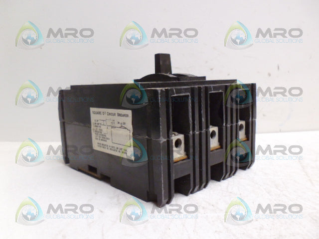 SQUARE D FAL3600712M CIRCUIT BREAKER *USED*