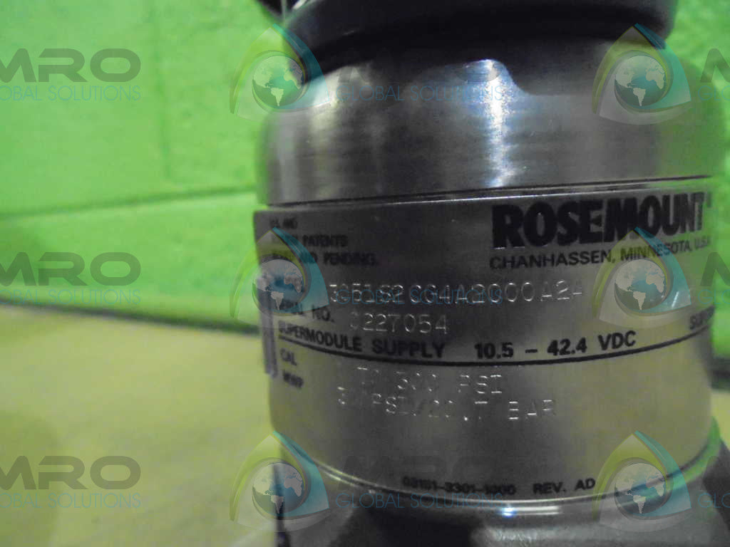ROSEMOUNT 3051S2CG4A2000A2A PRESSURE TRANSMITTER *NEW IN BOX*