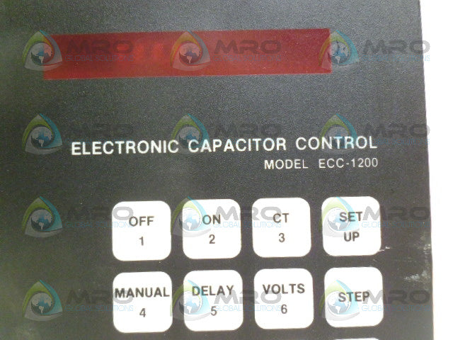 DELTA STAR ECC-1200 ELECTRONIC CAPAITOR CONTROL *USED*