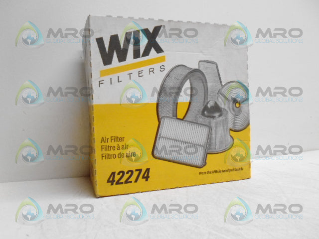 WIX FILTERS 42274 AIR FILTER *NEW IN BOX*