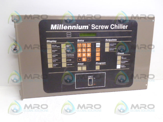 MILLENNIUM SCREW CHILLER EN-1253 MICRO PANEL KEYPAD *USED*
