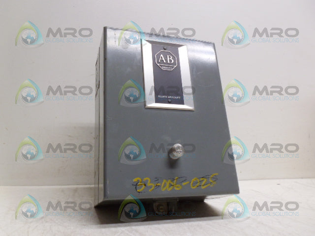 ALLEN BRADLEY 705-TAD SER M STARTER DUAL COIL (AS PICTURED) *NEW NO BOX*
