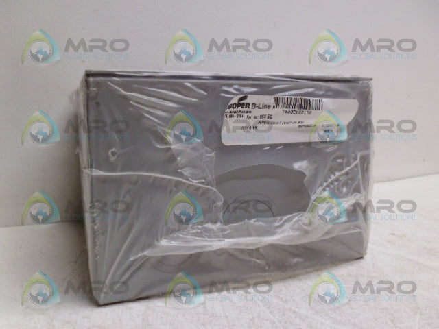 COOPER B-LINE 564SC SCREW COVER JUNCTION BOX *NEW IN FACTORY BAG*