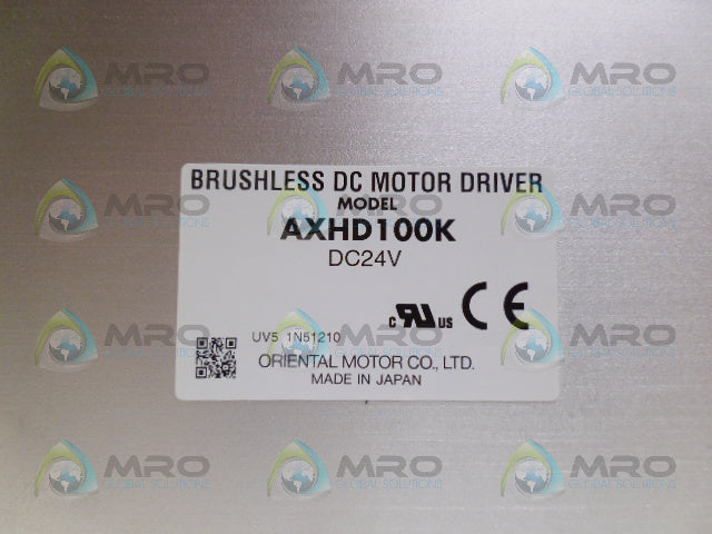 ORIENTAL MOTOR AXHD100K BRUSHLESS DC MOTOR DRIVER *NEW IN BOX*