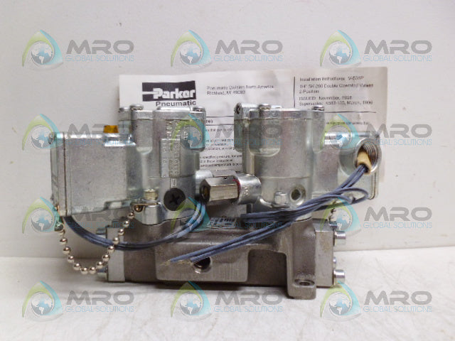 PARKER L4652910253 PNEUMATIC 4-WAY MANIFOLD VALVE *NEW IN BOX*