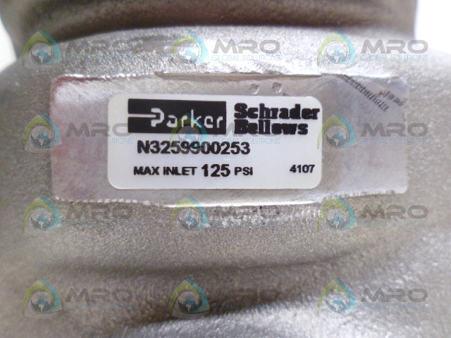PARKER N3259900253 INLINE VALVE *NEW IN BOX*