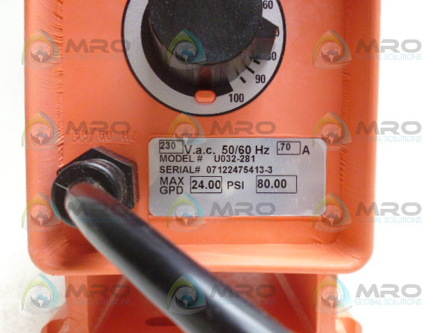 LIQUID METRONICS U032-281 CHEMICAL FEEDER *NEW IN BOX*