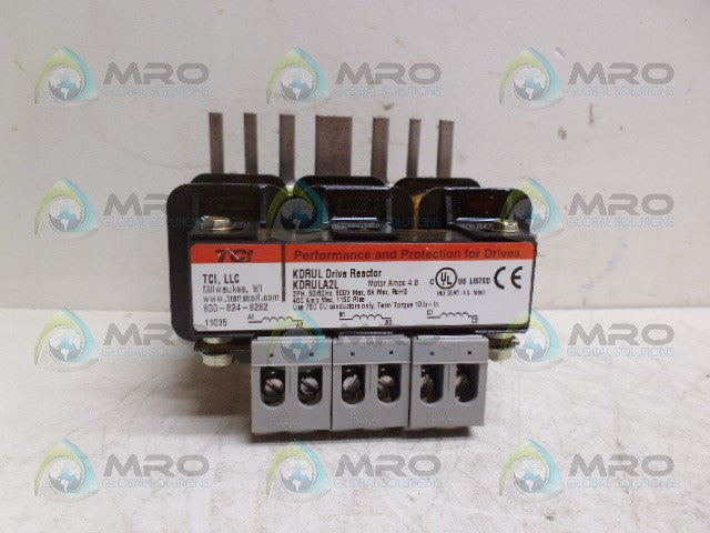 TCI KDRULA2L KDRULA2L DRIVE REACTOR *NEW IN BOX*