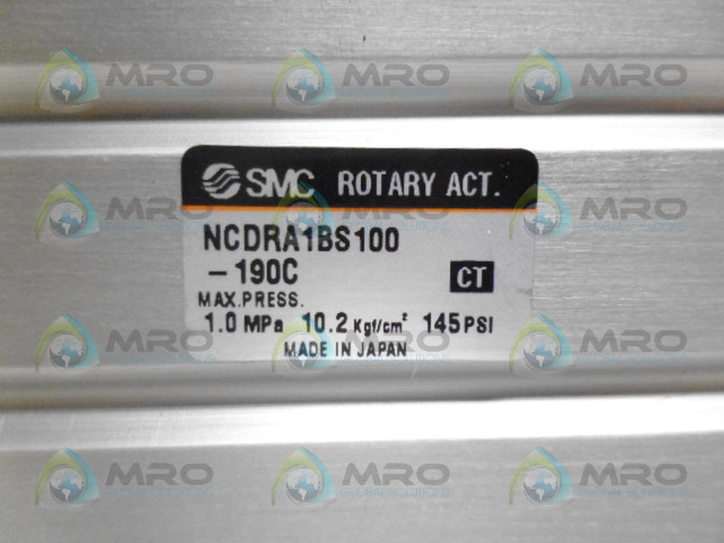 SMC NCDRA1BS100-190C NCRA ROTARY ACTUATOR *NEW NO BOX*