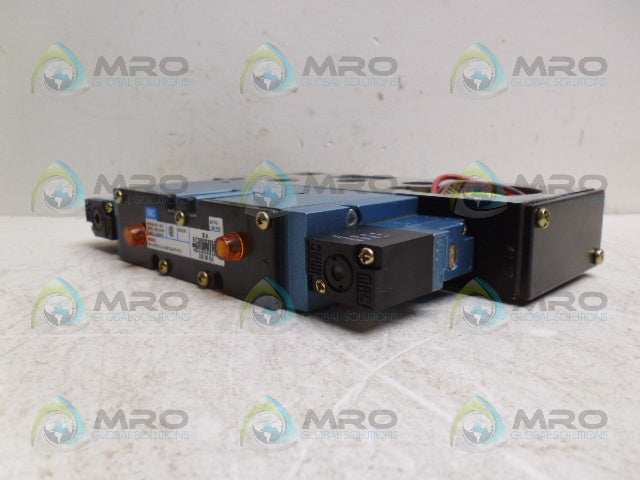 MAC 93A-EAB-CJA-DM-DJAP-1DJ DOUBLE SOLENOID ELECTRIC VALVE *NEW IN BOX*