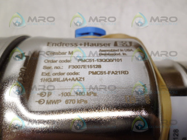 ENDRESS+HAUSER PMC51-13QQ0/101 TRANSMITTER *NEW IN BOX*