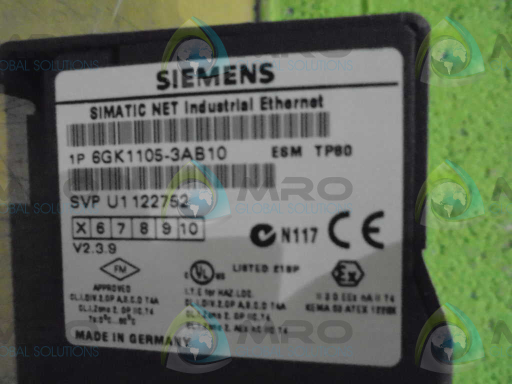 SIEMENS 6GK1105-3AB10 ELEC. SWITCH MOD TP80 *NEW IN BOX*