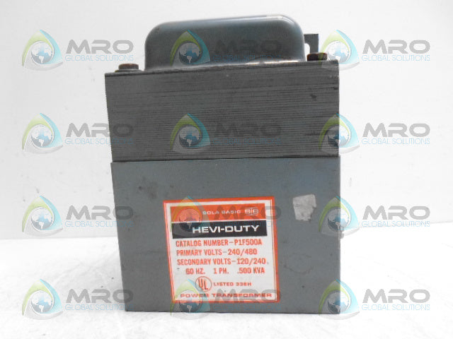 SOLA P1F500A POWER TRANSFORMER *USED*