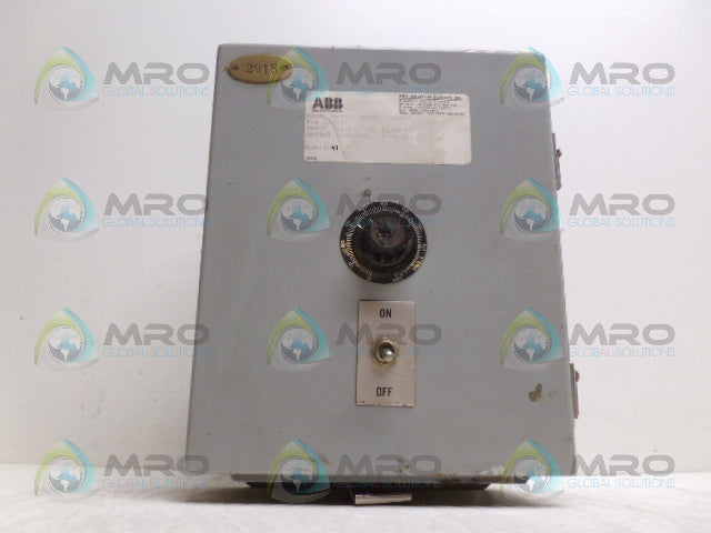 ABB 680237 MASTER SPEED CONTROL *USED*