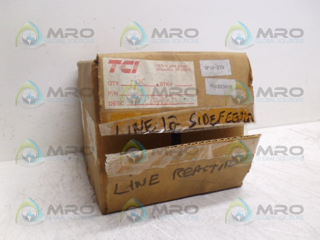 TCI KLR12AQD 3PH LINE REACTOR *NEW IN BOX*