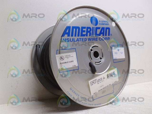 AMERICAN 20767-00250S 250' BLACK FLEXABLE CORD *NEW IN BOX*