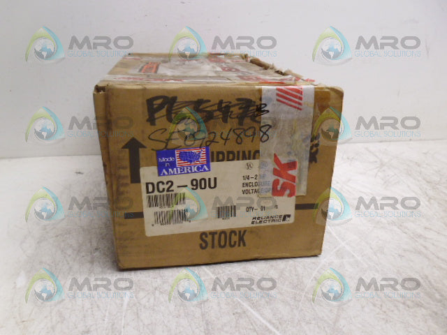 RELIANCE DC2-90U 1/4-2HP DRIVE *NEW IN BOX*