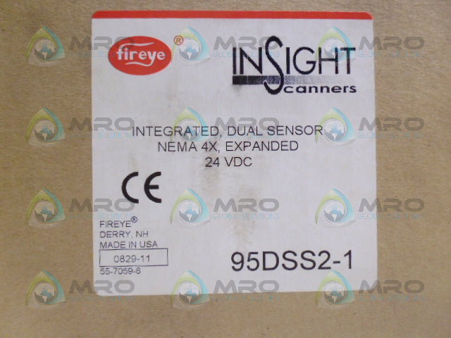 FIREYE 95DSS2-1 INTERGRATED DUAL SENSOR *FACTORY SEALED*