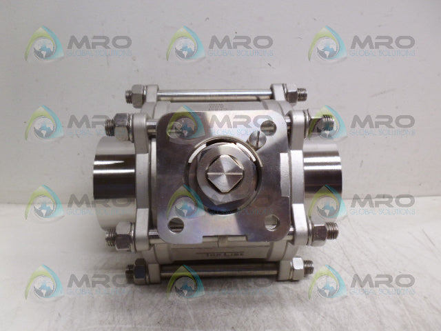 TOPLINE S1207 TF4 CF8M 800 WOG 4" W/O HANDLE *NEW NO BOX*