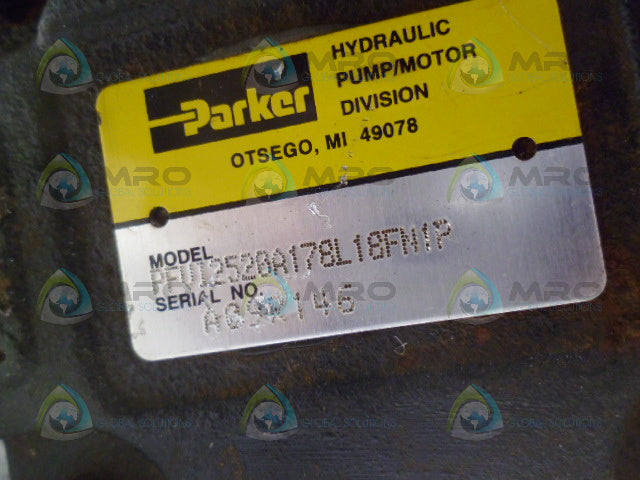 PARKER PFVI2520A178L18FN1P MOTOR *NEW NO BOX*