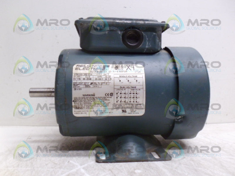 RELIANCE P56H5408N 3/4HP 1725RPM AC MOTOR *USED*