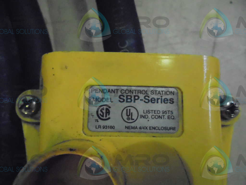 SAF-T-BAR SBP-SERIES PENDANT CONTROL STATION *USED*