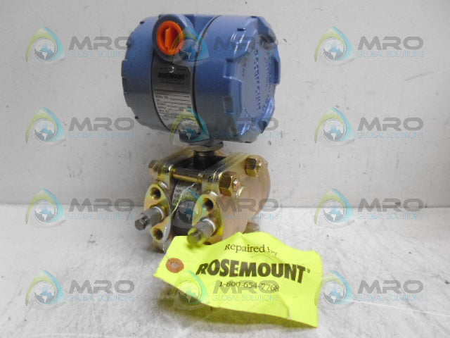 ROSEMOUNT 1151DP3E12 PRESSURE TRANSMITTER (REMANUFACTURED) *NEW IN BOX*