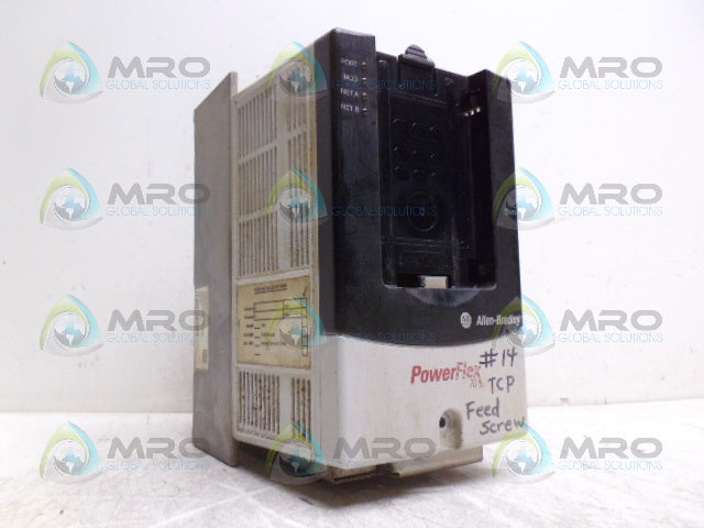 ALLEN BRADLEY 20AD3P4A0AYNNNNN SER A POWERFLEX 70 *USED*