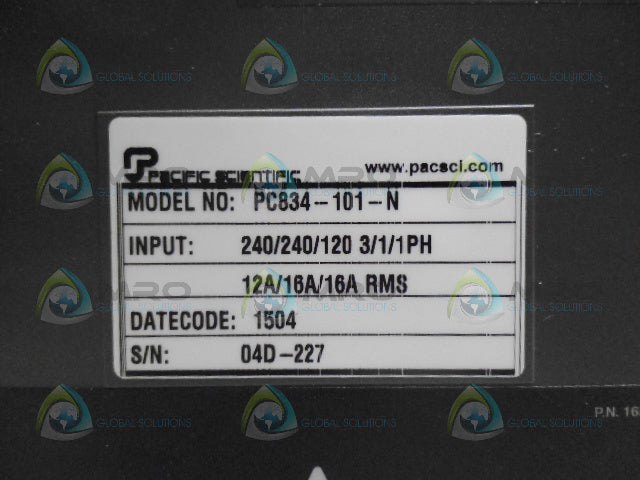 PACIFIC SCIENTIFIC PC834-101-N DRIVE *NEW IN BOX*