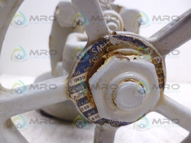 SMITH VALVE 0830 1 1/2" 300# VALVE *USED*
