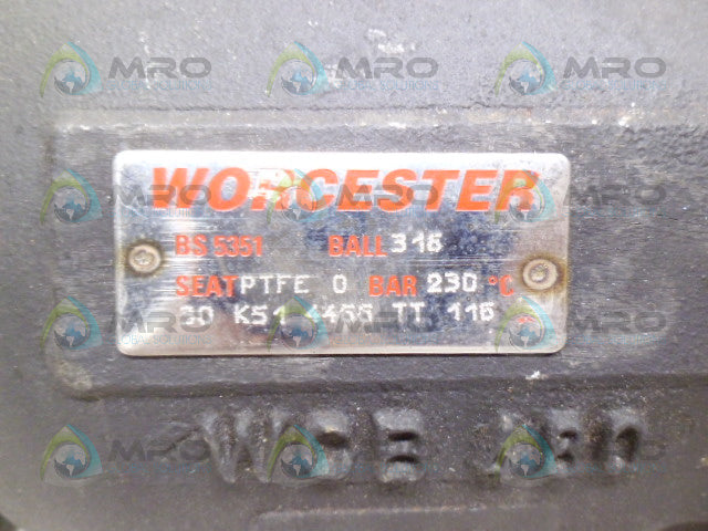 WORCESTER BS5351 30 K51 4466 TT 116 *NEW NO BOX*