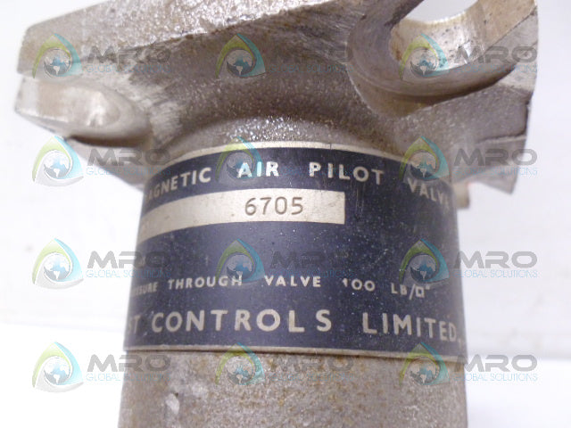 MOBREY S54/F09 6705 MAGNETIC AIR PILOT VALVE *USED*