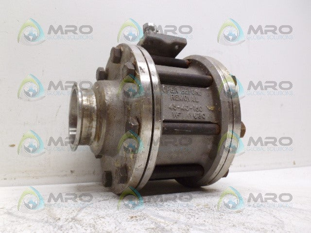 WORCESTER CF8M END 316L 18-10-3 30A596666TT SET A VALVE *USED*