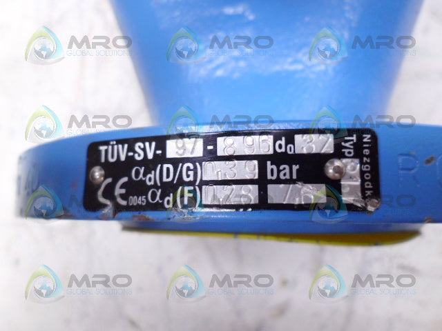 NIEZGODK 31.1 TUV-SV-97-896 VALVE *NEW NO BOX*
