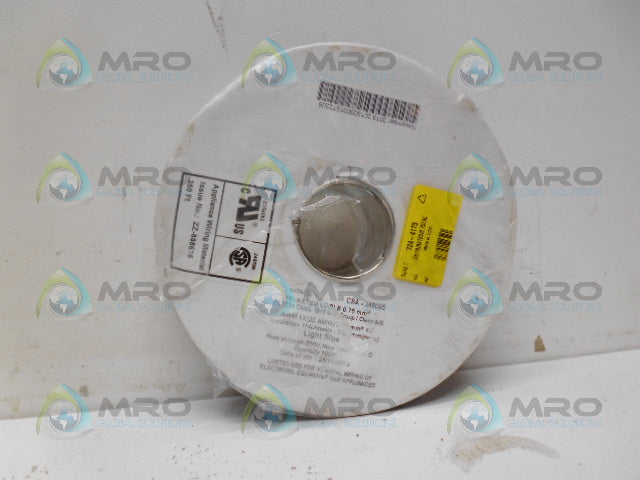 APPLIANCE WIRING ZZ-888616 350' LIGHT BLUE CABLE *NEW IN FACTORY BAG*