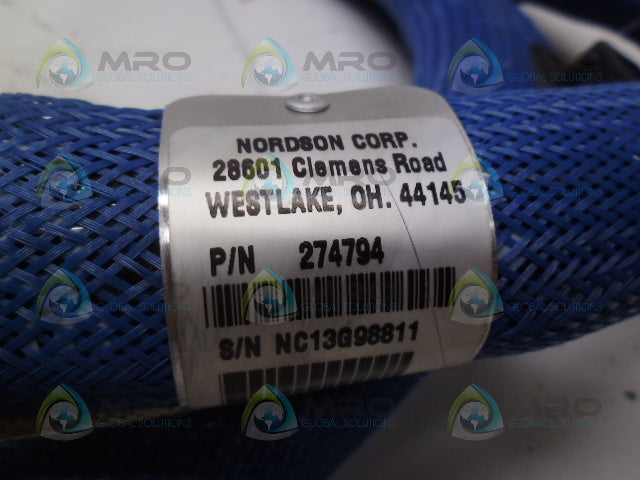 NORDSON 274794 HOT MELT GLUE HOSE *NEW IN BOX*