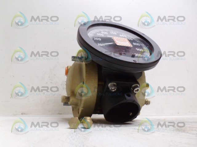 BARTON 2500 PRESSURE GAUGE 0-1000 *NEW IN BOX*