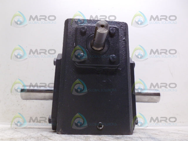MORSE 375ULR10 RIGHT ANGLE WORM GEAR SPEED REDUCER RATIO 10 *NEW NO BOX*
