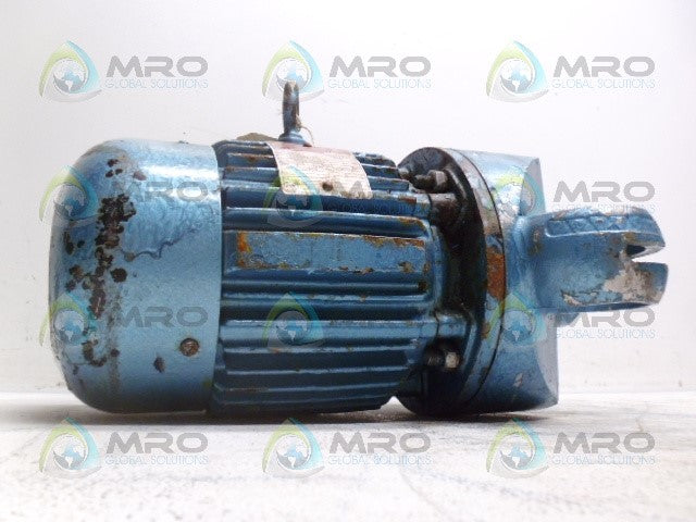 BROOK CROMPTON AE90SD MOTOR w/ LIGHTNING HP75 *USED*