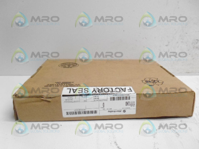 ALLEN BRADLEY 1771-IAD SER. D DATE: 2009 * FACTORY SEALED *