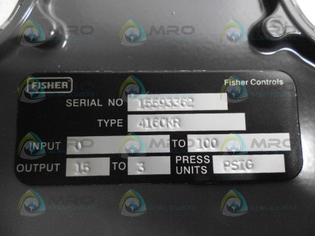 FISHER 4160KR PRESSURE CONTROL *NEW IN BOX*