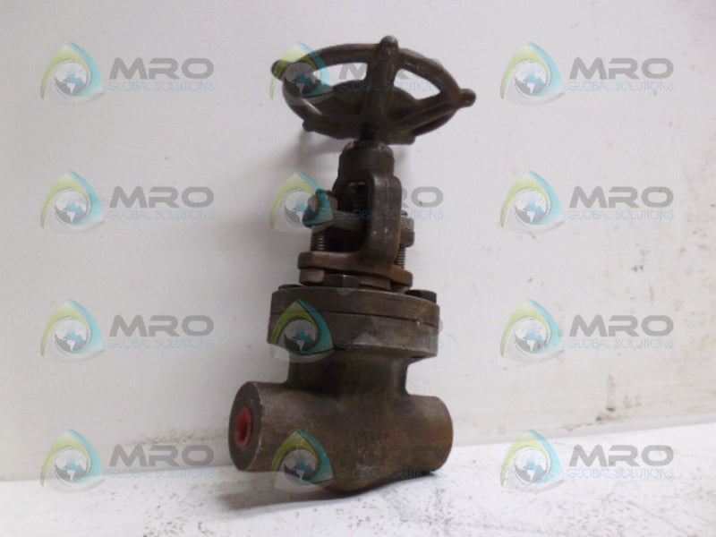 FLOWSERVE 12141 SOCKET WELD GATE VALVE 1/4" *NEW NO BOX*