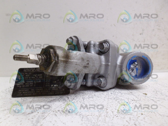 FLOWSERVE A848Y SOCKET WELD GATE VALVE 1"  (AS PICTURED) *NEW NO BOX*